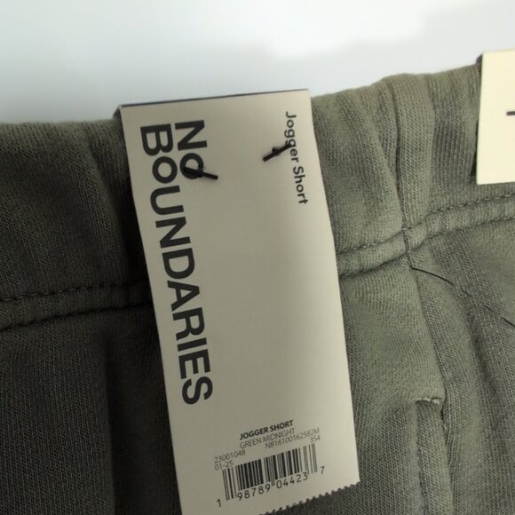 Men's No Boundaries Jogger Shorts Green Midnight Size Small 28 To 30 - Picture 2 of 5